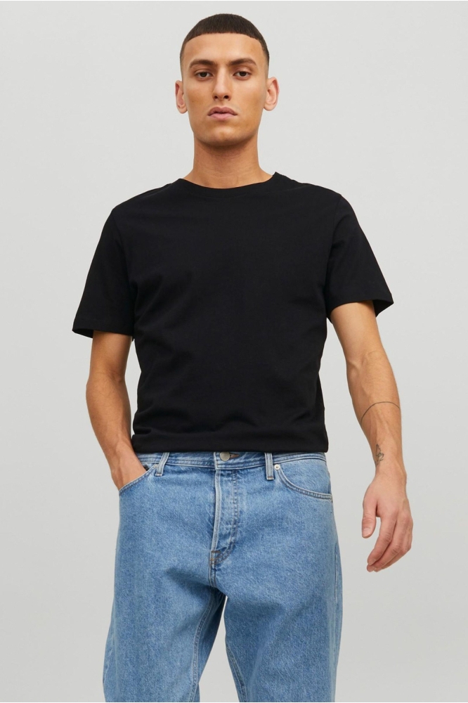 JACBASIC CREW NECK TEE SS 2 PACK NO 12133913 BLACK